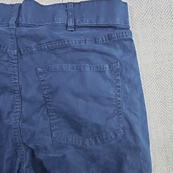 Member's Mark Mason Chino Men's Size W34xL32 Navy Stretch Style M721480 5 Pocket - Picture 11 of 16